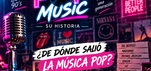 ¿De dónde salió la música pop?